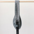 Side view of the Lux Graphite hip carrier worn on the hip